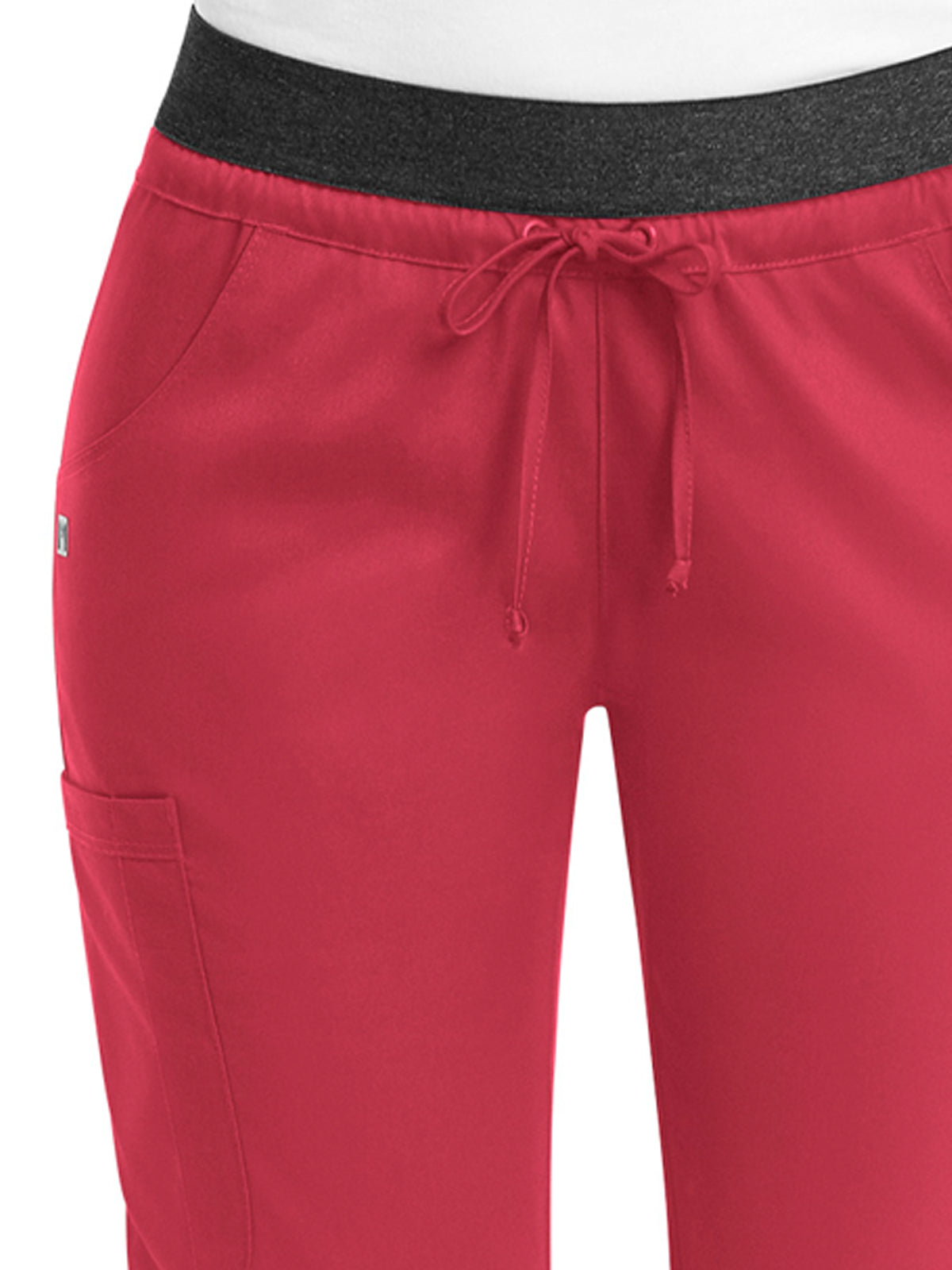 Women's Five-Pocket Contrast E-Band Pant - 6701 - Watermelon