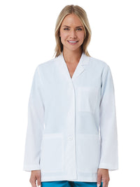 Women's Three-Pocket 28.5" Consultation Lab Coat - 7116 - White