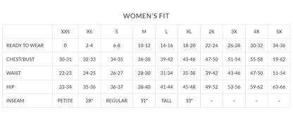 SIZECHART