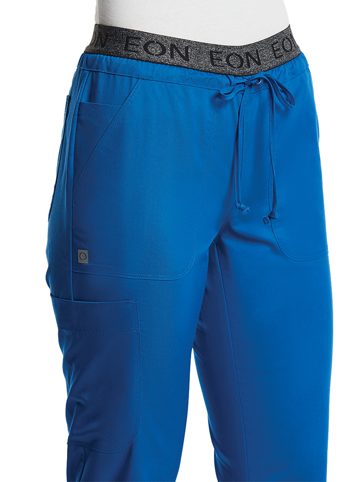 Women's Six-Pocket Full Elastic Pant - 7378 - Royal Blue