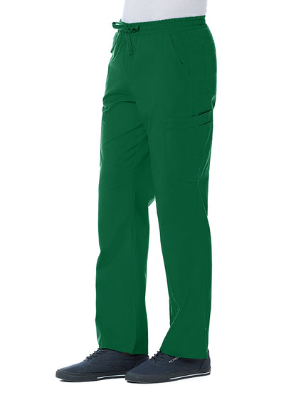 Men's Ten-Pocket Full Elastic Pant - 8206 - Hunter Green