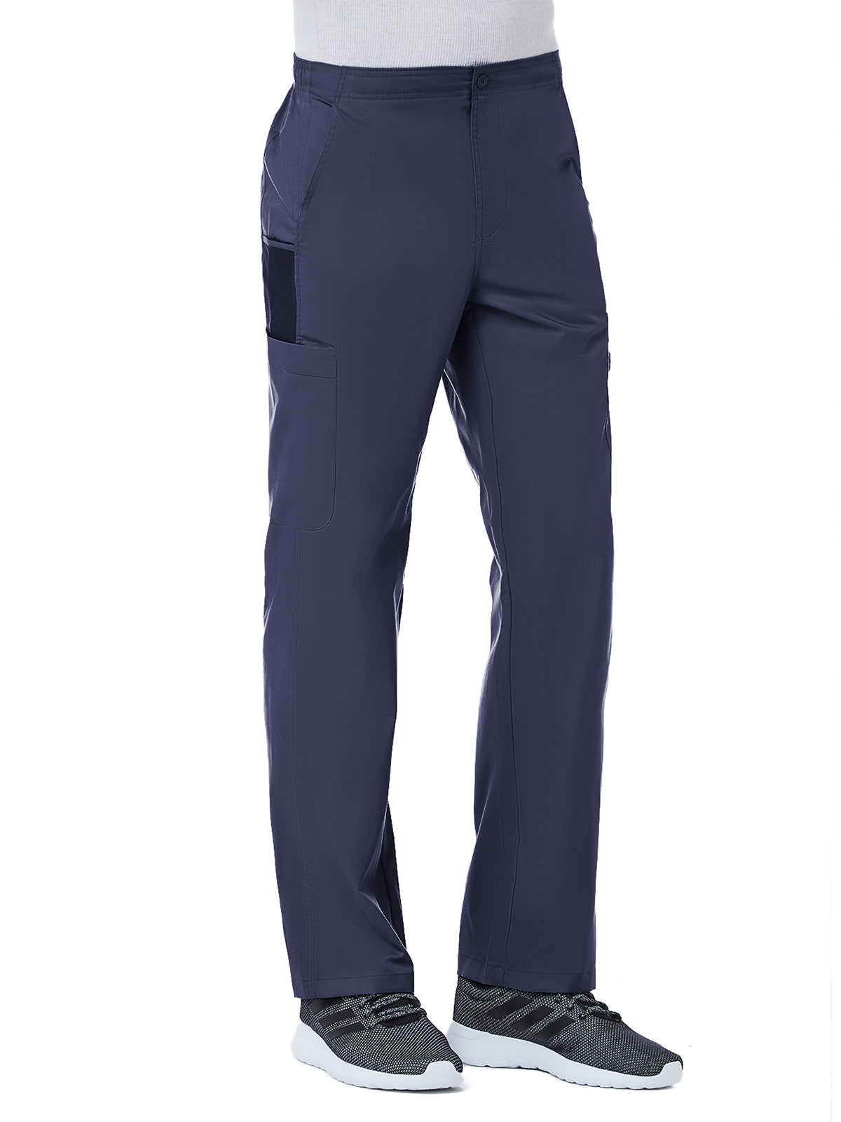 Men's Eight-Pocket Half Elastic Pant - 8308 - True Navy