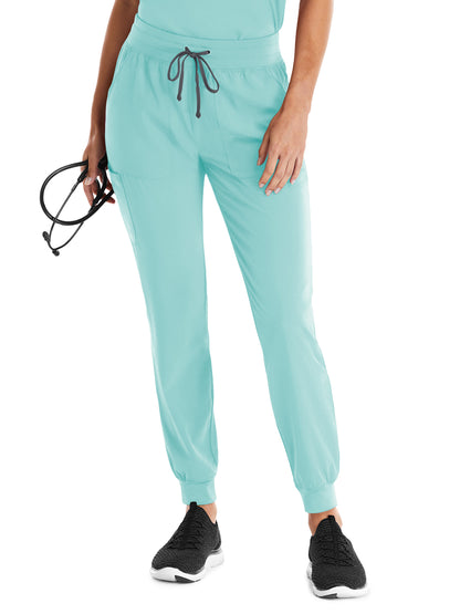 Women's Five-Pocket Yoga Inspired Pant - 8520 - Aruba Blue