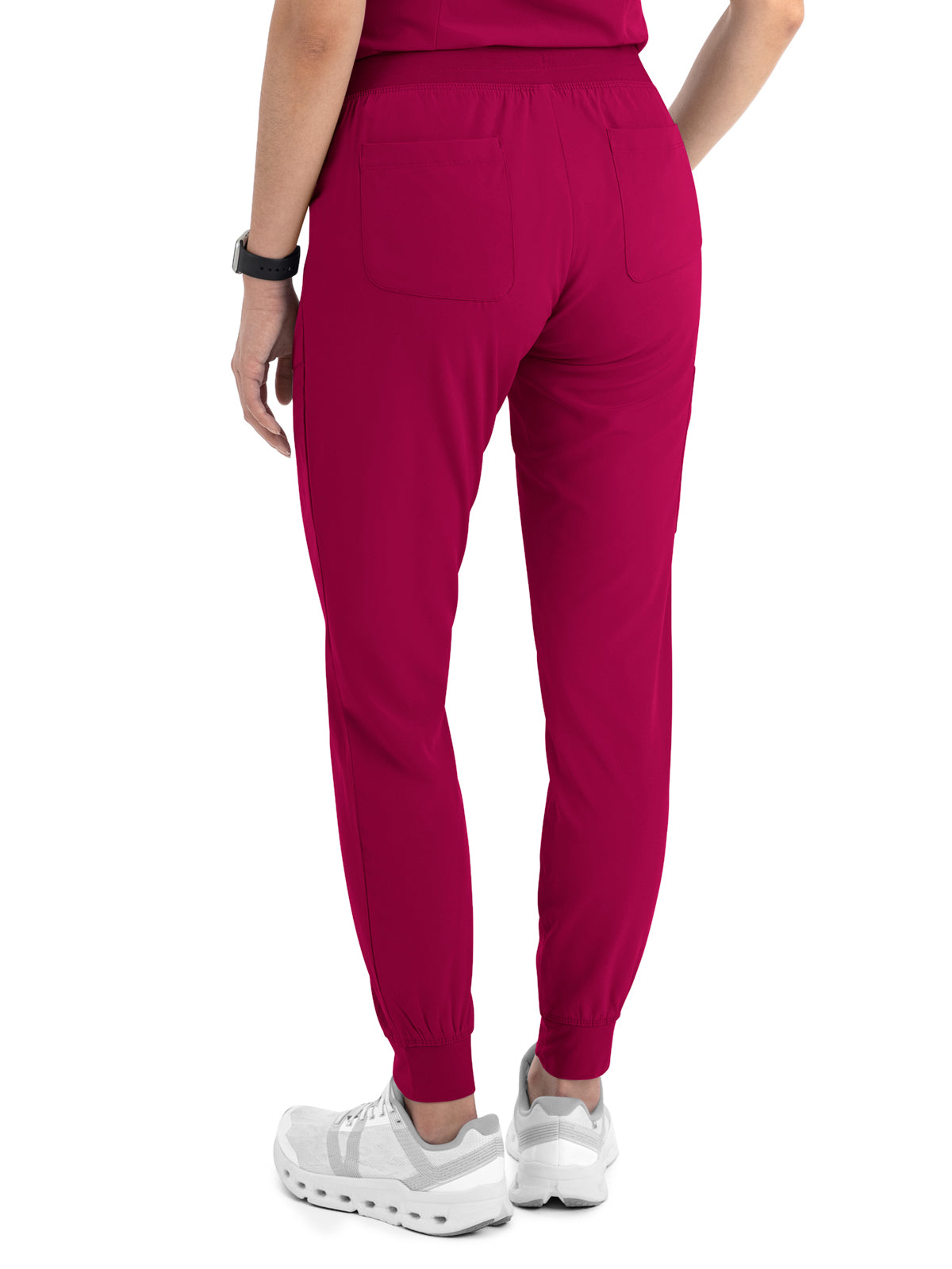 Women's Five-Pocket Yoga Inspired Pant - 8520 - Cherries Jubilee