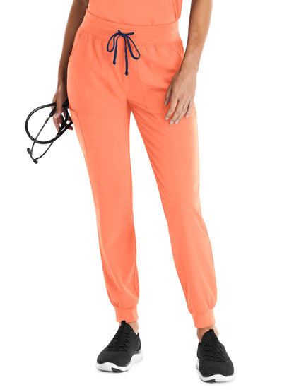 Women's Five-Pocket Yoga Inspired Pant - 8520 - Fresh Salmon