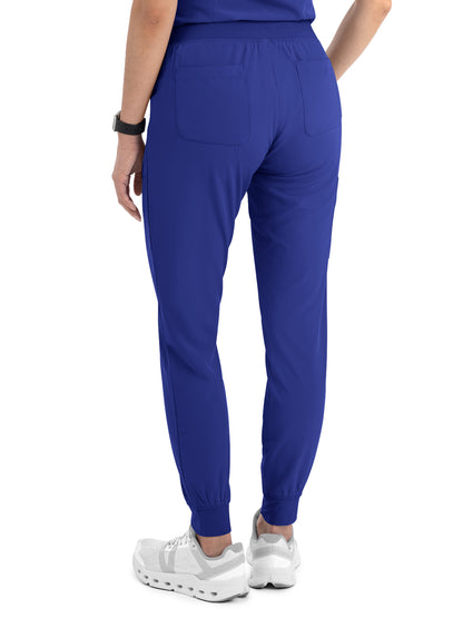 Women's Five-Pocket Yoga Inspired Pant - 8520 - Galaxy Blue