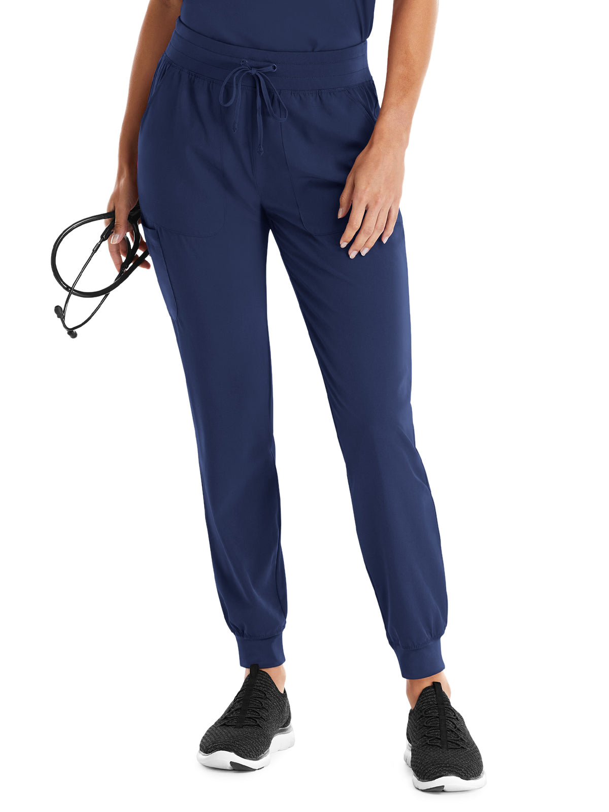 Women's Five-Pocket Yoga Inspired Pant - 8520 - Navy