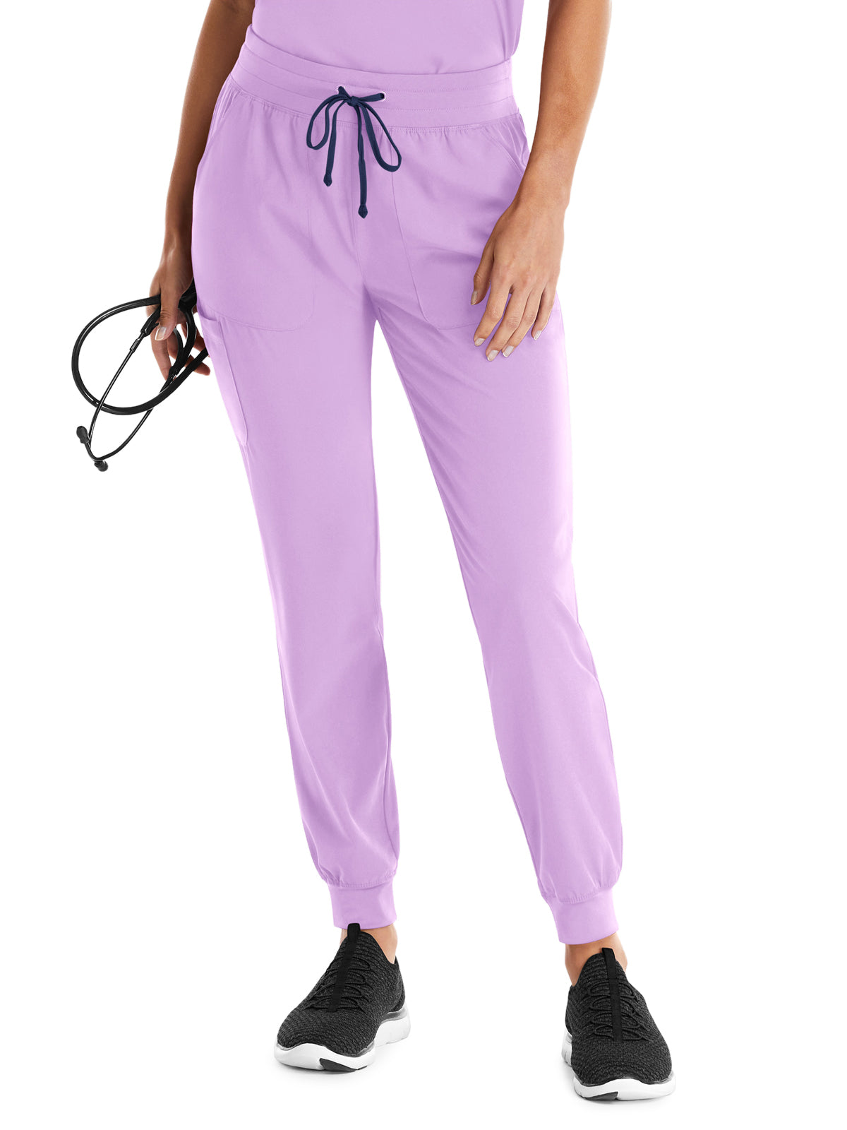 Women's Five-Pocket Yoga Inspired Pant - 8520 - Orchid Bouquet