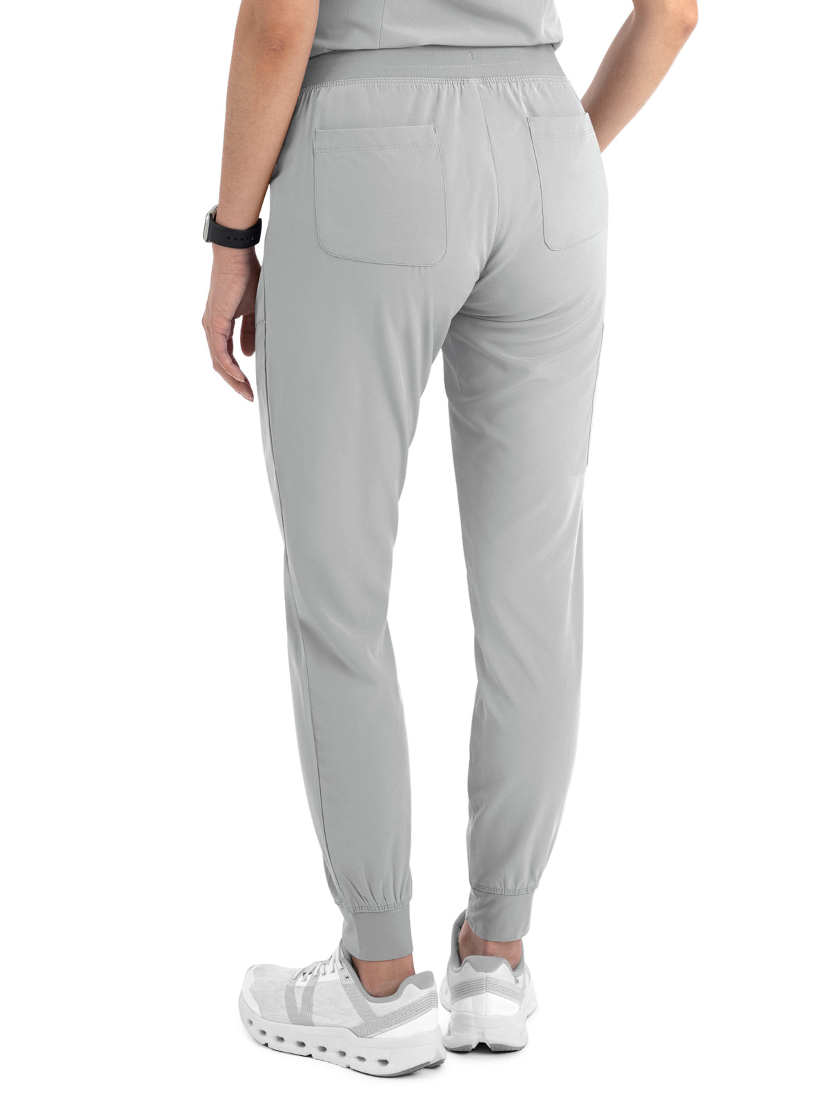 Women's Five-Pocket Yoga Inspired Pant - 8520 - Quiet Grey