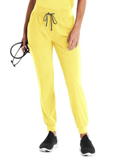 Women's Five-Pocket Yoga Inspired Pant - 8520 - Sunshine Yellow