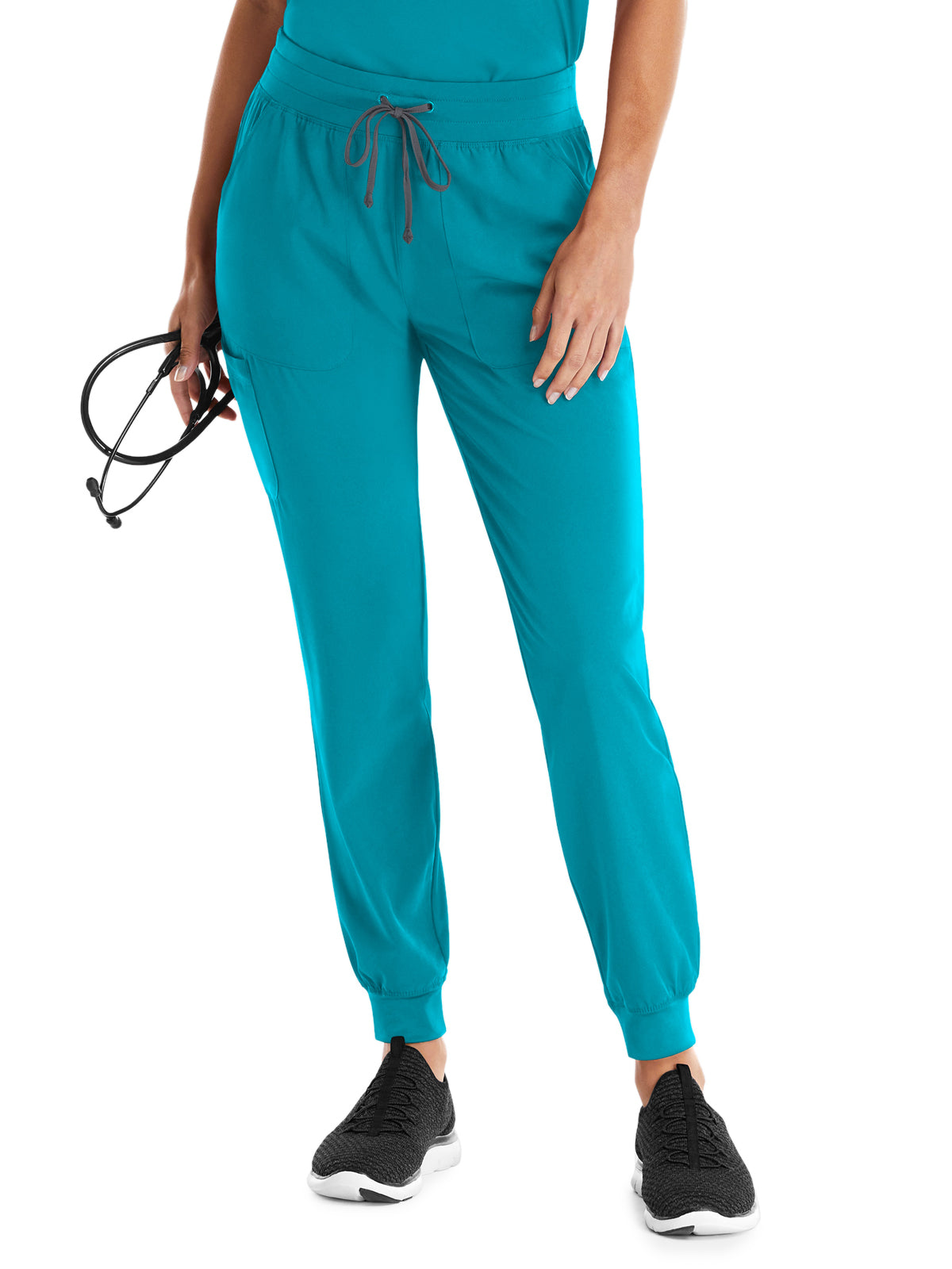 Women's Five-Pocket Yoga Inspired Pant - 8520 - Teal