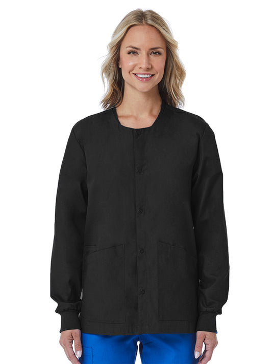 Unisex Three-Pocket Jacket - 8716 - Black