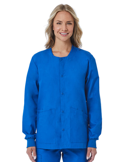 Unisex Three-Pocket Jacket - 8716 - Royal Blue