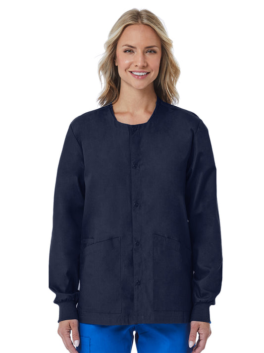 Unisex Three-Pocket Jacket - 8716 - True Navy