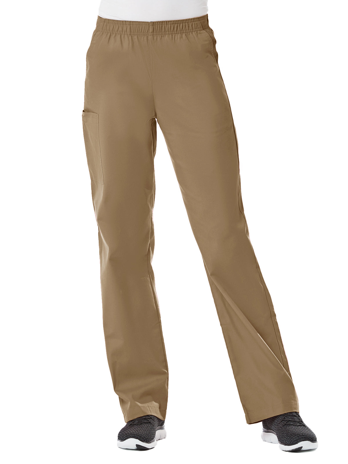 Women's Four-Pocket Full Elastic Pant - 9016 - Khaki