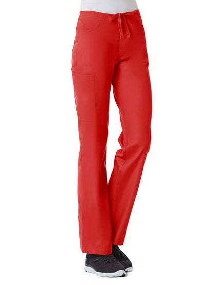 Women's Six-Pocket Utility Pant - 9626 - Red