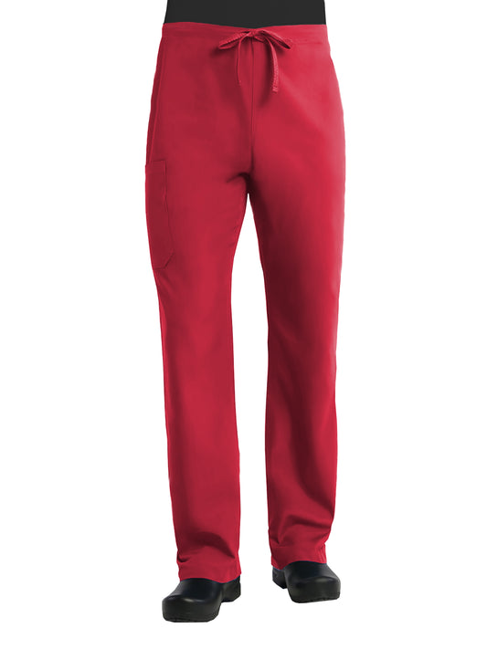 Unisex Two-Pocket Classic Styling Pant - 9706 - Red