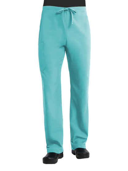 Unisex Two-Pocket Classic Styling Pant - 9706 - Turquoise