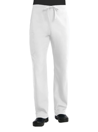 Unisex Two-Pocket Classic Styling Pant - 9706 - White