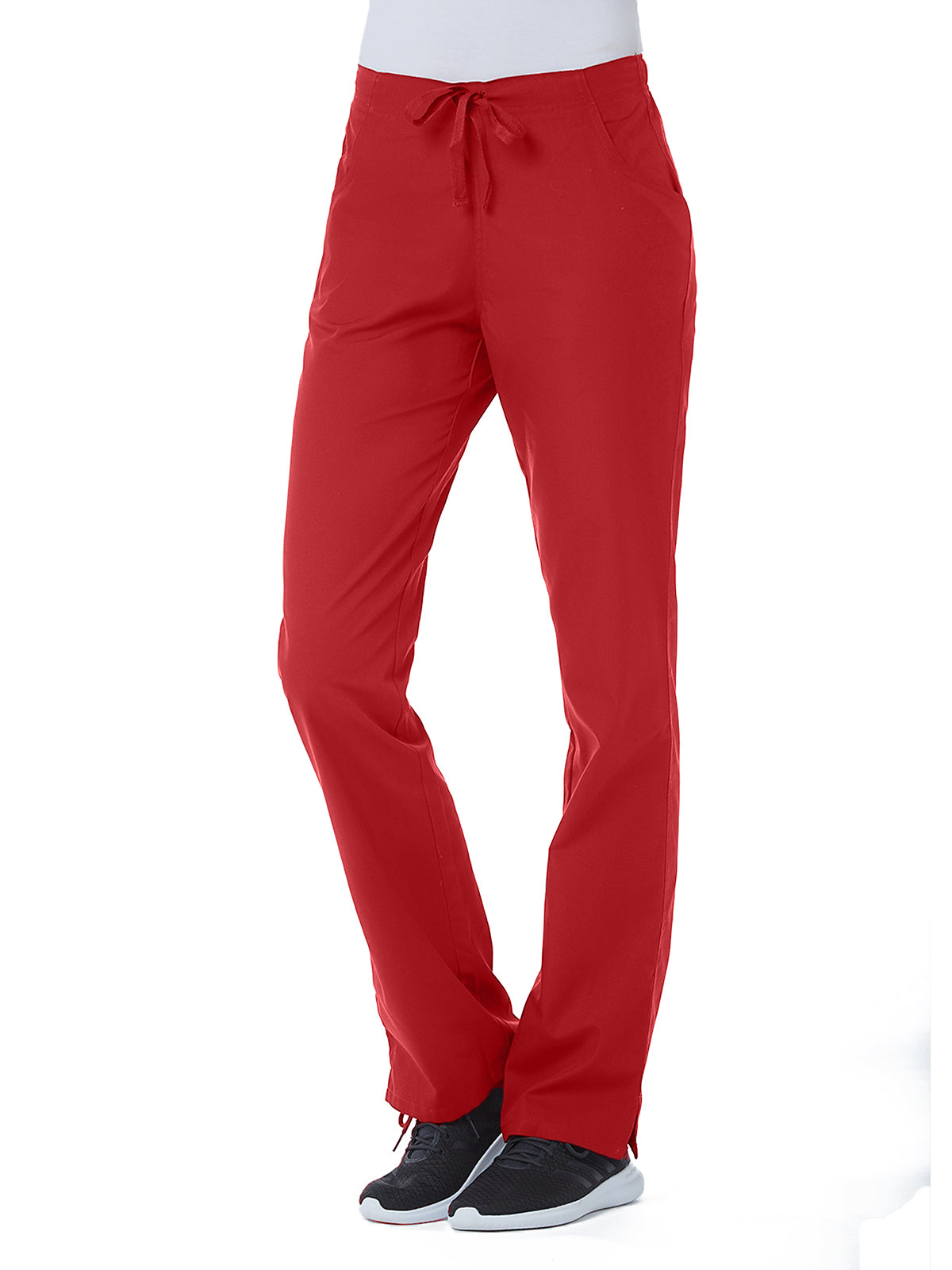 Women's Three-Pocket Exceptionally Soft Pant - 9716 - Red