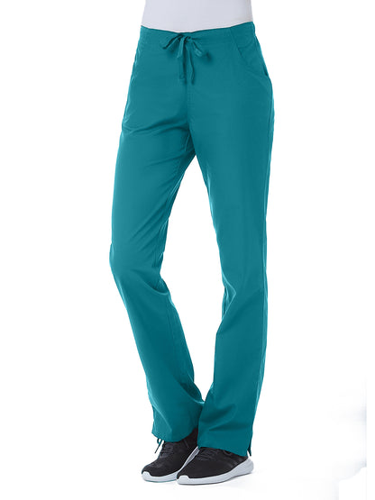 Women's Three-Pocket Exceptionally Soft Pant - 9716 - Teal