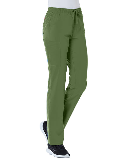 Women's Five-Pocket Full Elastic Cargo Pant - 9726 - Olive