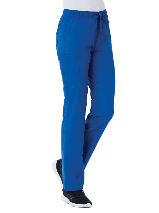 Women's Five-Pocket Full Elastic Cargo Pant - 9726 - Royal Blue