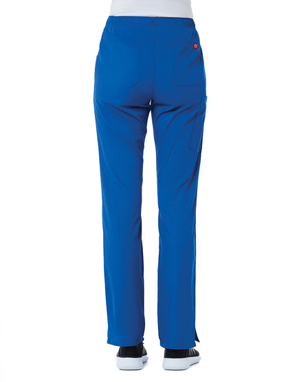 Women's Five-Pocket Full Elastic Cargo Pant - 9726 - Royal Blue