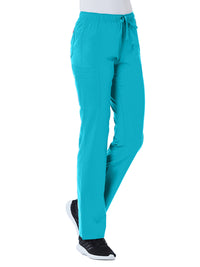 Women's Five-Pocket Full Elastic Cargo Pant - 9726 - Turquoise