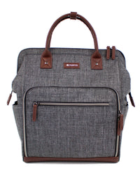 Water-Resistant Clinical Backpack - NB003 - Heather Grey