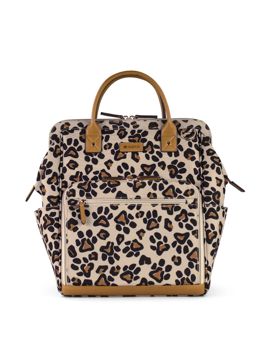 Water-Resistant Backpack - NB003 - Leopard Paw