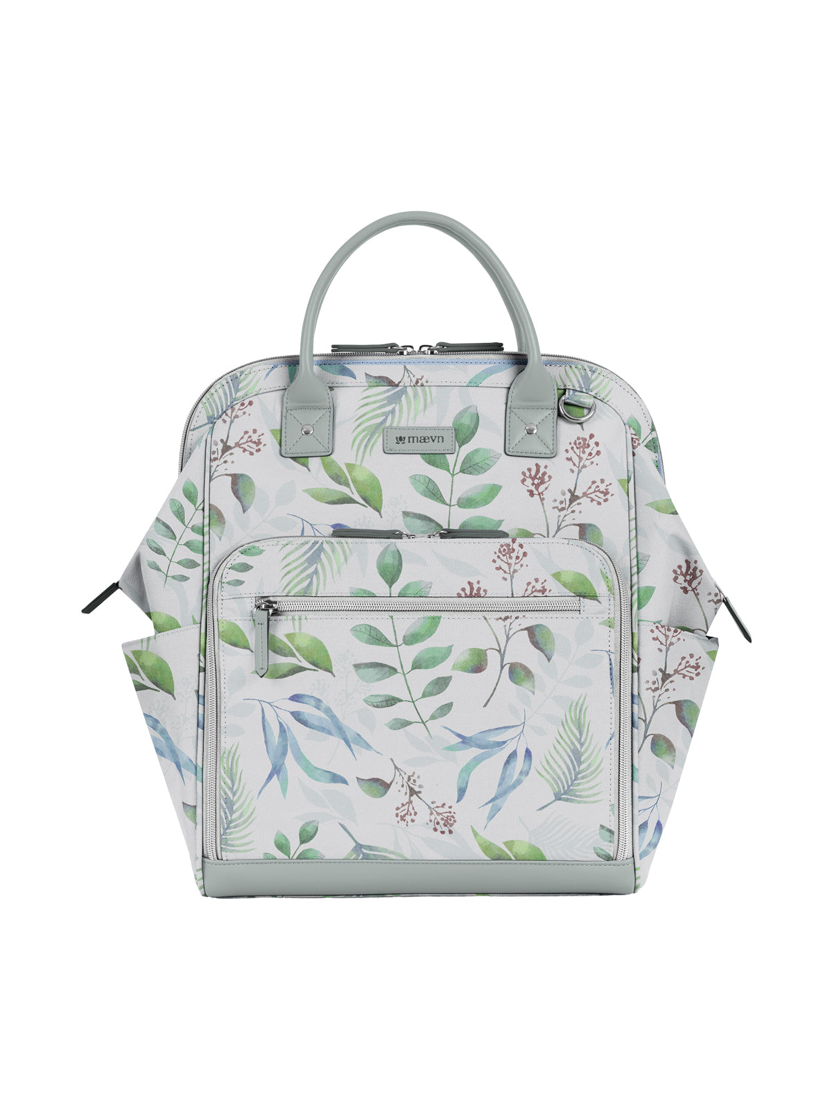 Water-Resistant Clinical Backpack - NB003 - Leaves