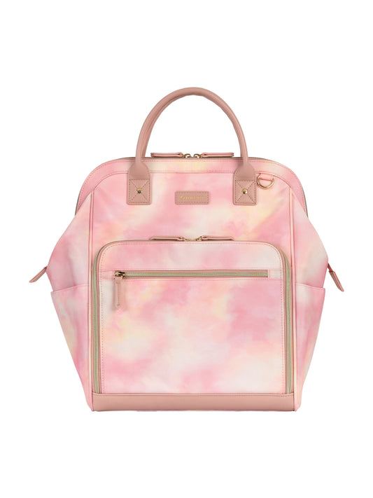 Water-Resistant Clinical Backpack - NB003 - Sorbet Print