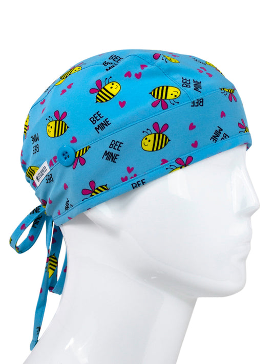 Unisex Ultra Soft Scrub Cap - NC015 - Bee Mine