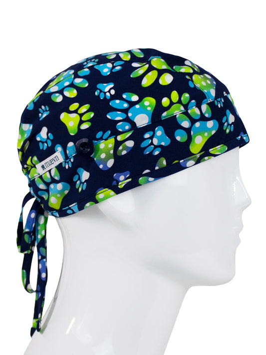 Unisex Ultra Soft Scrub Cap - NC015 - Paw Some