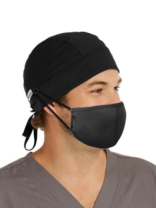 Unisex Ultra Soft Scrub Cap - NC015 - Black PrimaFlex