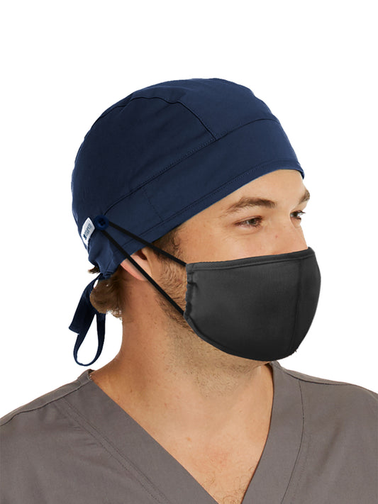Unisex Ultra Soft Scrub Cap - NC015 - Pure Navy