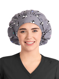 Unisex Printed Bouffant Cap - NC325 - Happy Panda