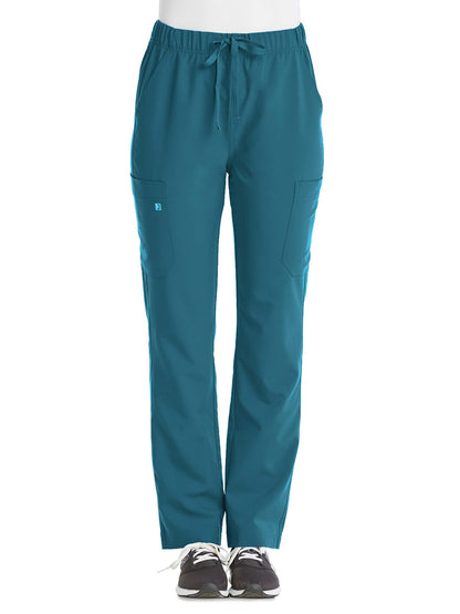 Unisex Five-Pocket Straight Leg Pant - SJ601 - Caribbean