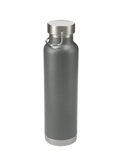 Thor Copper Insulated 22oz Water Bottle - 162585 - Gray