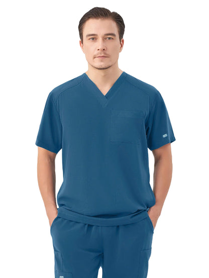 Men's Three-Pocket RYDER V-Neck Scrub Top - 1538 - St. Barts