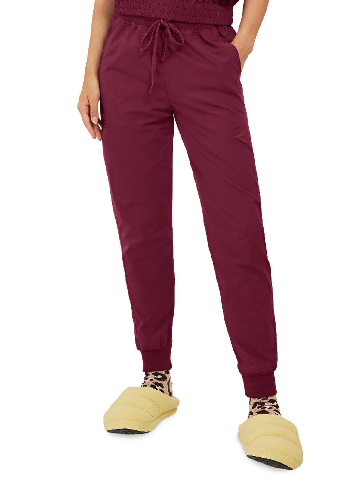 Women's Six-Pocket HARPER Cargo Jogger Pant - 2008 - Wine