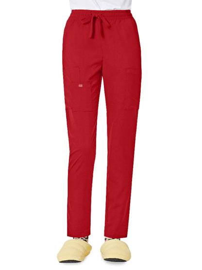 Women's Seven-Pocket SAGE Cargo Pant - 2038 - Ruby Red