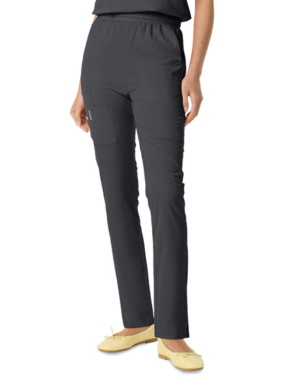 Women's Seven-Pocket SITA Skinny Leg Cargo Pant - 2041 - Charcoal