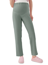 Women's Two-Pocket ZARA Maternity Pant - 2068 - Camp Green