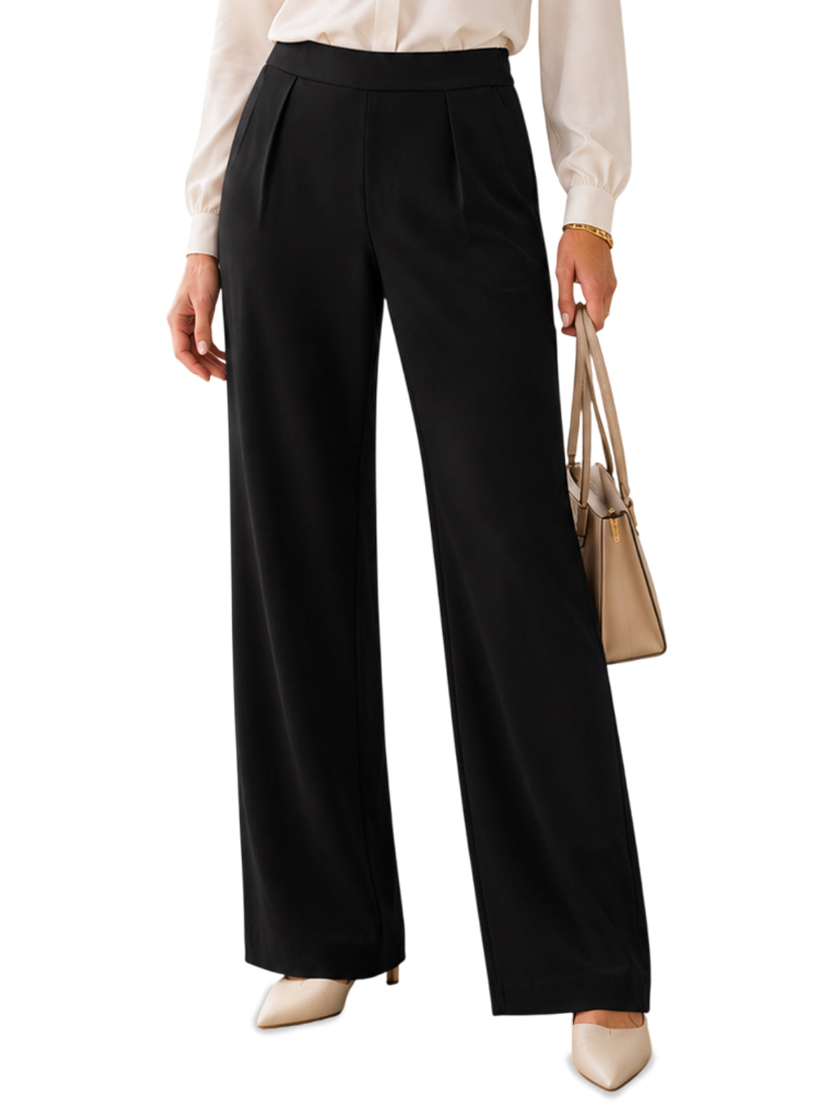 Women's Six-Pocket Willow Cargo Scrub Pant - 2234 - Black