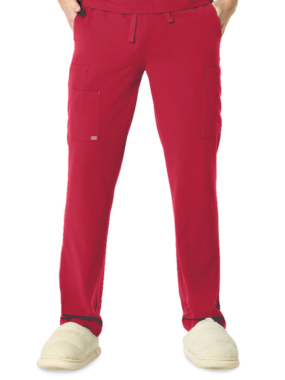 Men's Seven-Pocket PHOENIX Cargo Pant - 2538 - Ruby Red