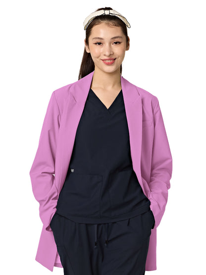 Women's Three-Pocket 32.5" Lab Blazer - 3002 - Pink Purple