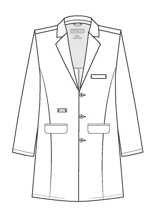 Men's Seven-Pocket 36" Premium Long Perfect Lab Coat - 3500 - White
