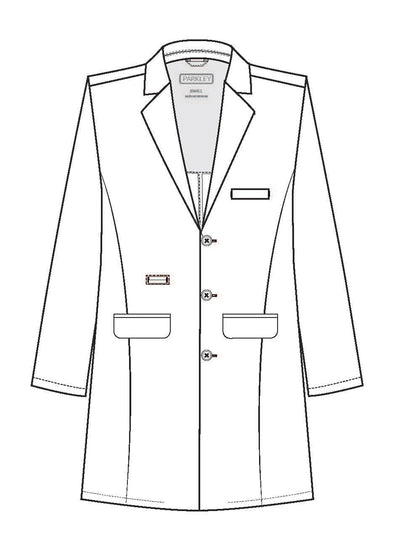 Men's Seven-Pocket 36" Premium Long Perfect Lab Coat - 3500 - White